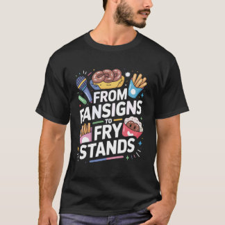 K-Pop Snacks Korean Pop Music South Korea Kpop Foo T-Shirt