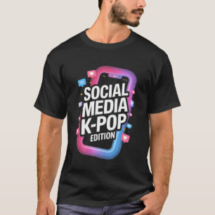K-Pop Social Media Korean Pop Music South Korea Kp T-Shirt