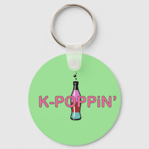 K-Poppin' Green Key Ring