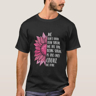 K Strong Warrior Breast Cancer Awareness T-Shirt