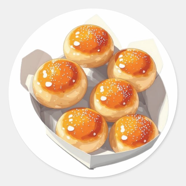 K-Style Bullet Journalling Series 6 – Food Sticker (Front)