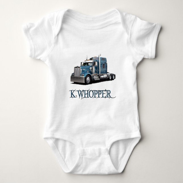 K Whopper Baby Bodysuit (Front)