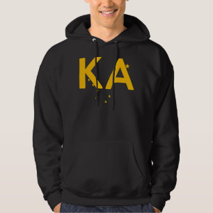KA Alaska Three Part Combo Alaskan Flag Hoodie