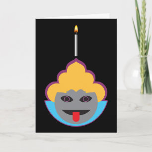 Ka-Li Clupkitz Birthday Greeting, Earthlings! Card