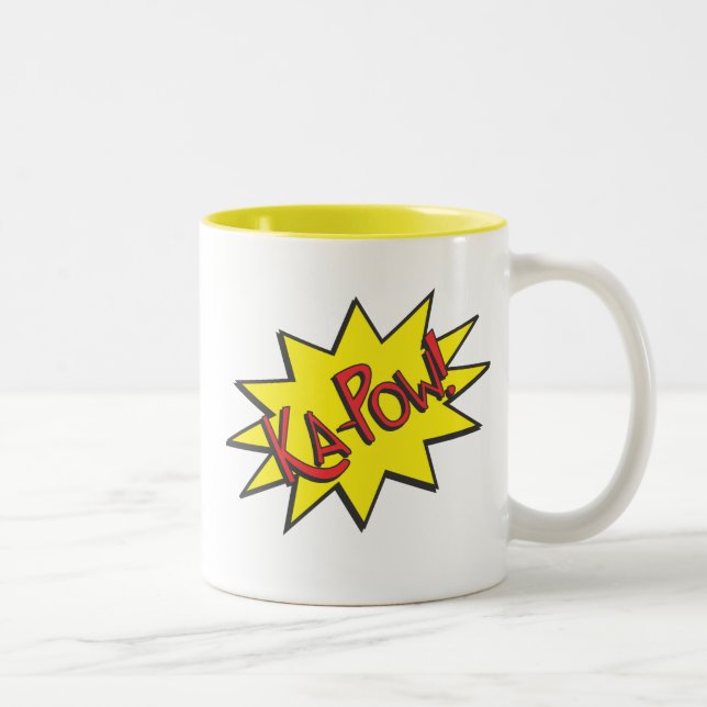 Ka Pow Balloon Comics Mug (Right)