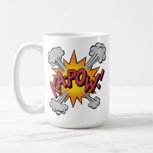 KA-POW! Comic Book Graphic Coffee Mug