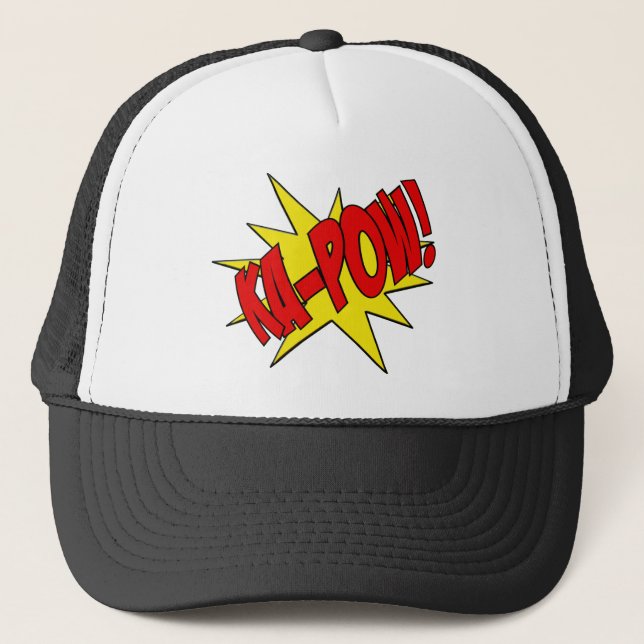 ka-pow trucker hat (Front)