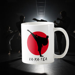 KA-RA-TEA Funny karate coffee mug gift