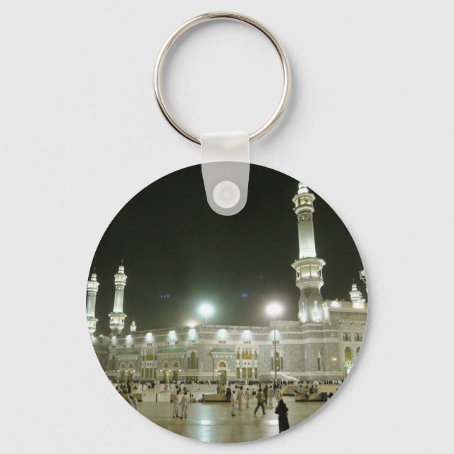 Kaaba Kaba Mekka Mecca Islam Allah Moslem Muslim Key Ring (Front)