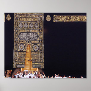Kaaba Mecca Arafa Pilgrimage Hajj Saudi Arabia Poster