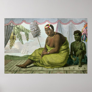 Ka'ahumanu, Queen of the Sandwich Islands Poster