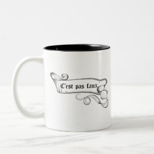 Kaamelott they is not false Two-Tone coffee mug