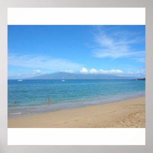 Kaanapali Beach, Maui Poster