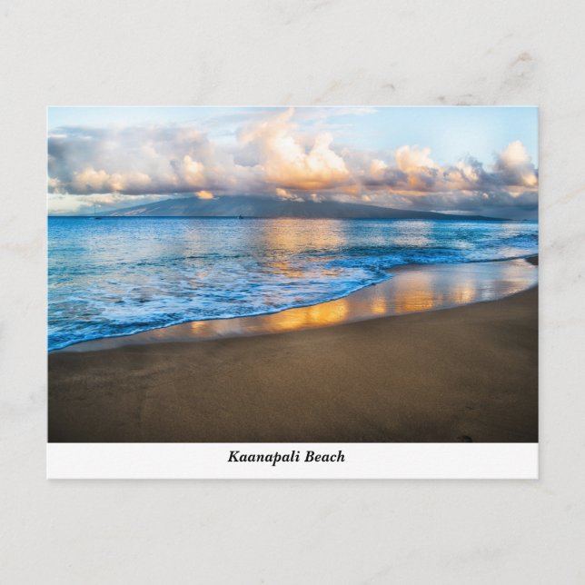 Kaanapali Beach Postcard (Front)