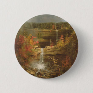Kaaterskill Falls 6 Cm Round Badge