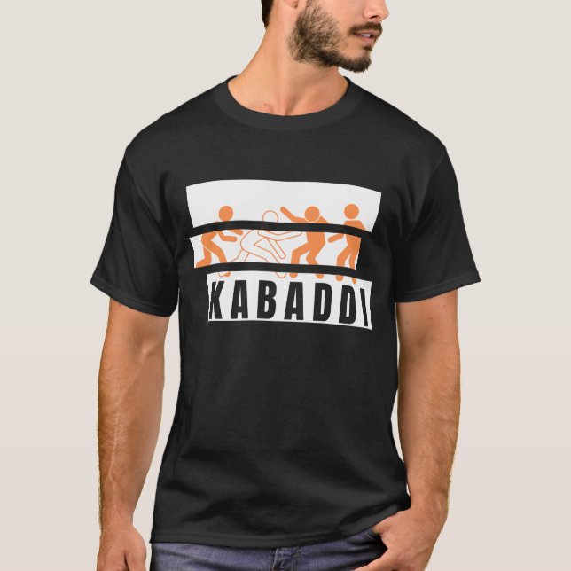 kabaddi design T-Shirt (Front)