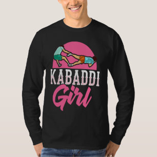 Kabaddi Game Sport Player Indian Team Training T-Shirt