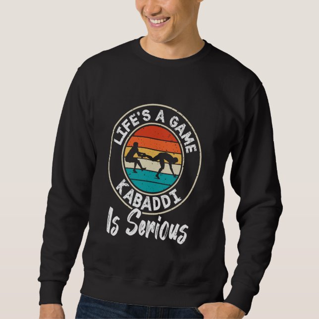 Kabaddi India Wrestling Sweatshirt (Front)