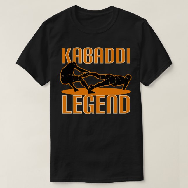 Kabaddi Legend T-Shirt (Design Front)