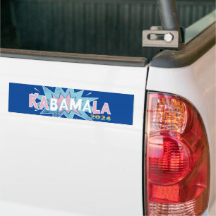 KABAMALA MADAM PRESIDENT KAMALA HARRIS OBAMA 2024 BUMPER STICKER