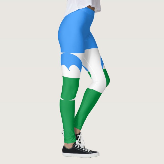 Kabardino Balkaria Flag Leggings (Right)