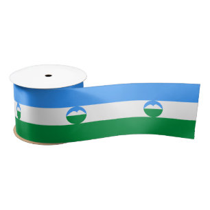 Kabardino Balkaria Flag Satin Ribbon