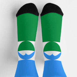 Kabardino Balkaria Flag Socks