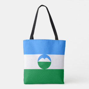 Kabardino Balkaria Flag Tote Bag