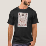 Kabbalah Design T-Shirt<br><div class="desc">Ancient and mysterious Kabbalah illustration,  from DoverPictura. Find the original image at http://doverpictura.com/collection/0486991636</div>