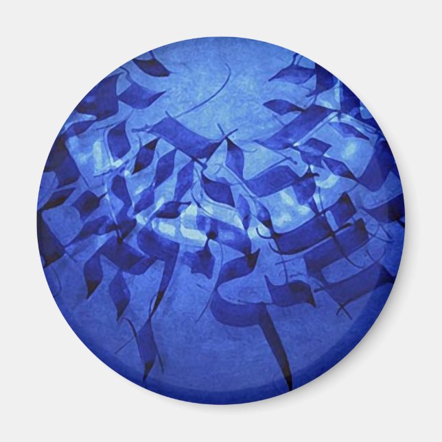Kabbalah Letters Magnet (Front)