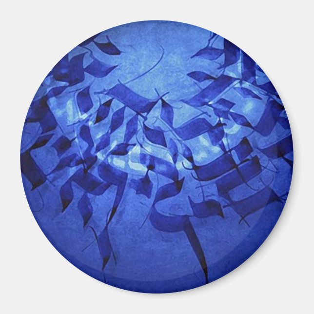 Kabbalah Letters Magnet (Front)