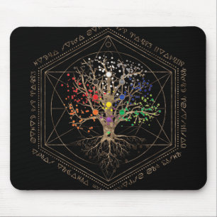 Kabbalah The Tree of Life Mouse Pad