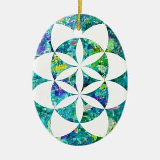 Kabbalah Tree of Life Ceramic Ornament