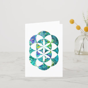 Kabbalah Tree of Life Thank You Card