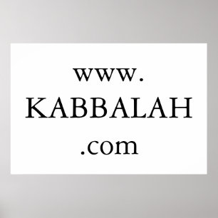 kabbalah web site poster