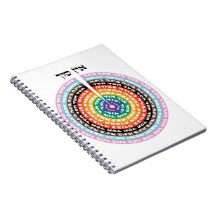 Kabbalistic Creation - Hebrew Queer Sefirot Notebook