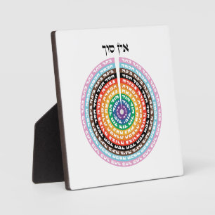Kabbalistic Creation - Hebrew Queer Sefirot  Plaque