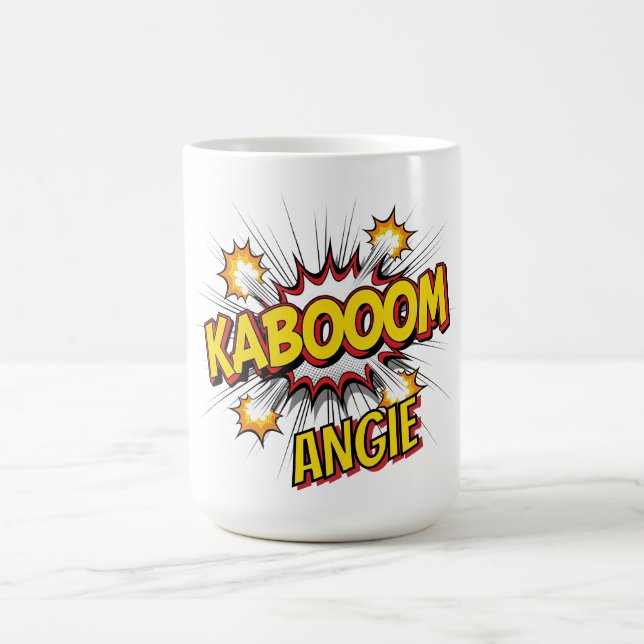 Kabooom Comic Coffee Mug (Center)