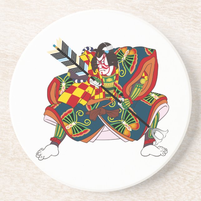 kabuki coaster (Front)
