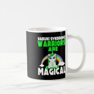 Kabuki Syndrome Awareness Green Ribbon Cute Magica Coffee Mug