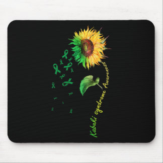 Kabuki Syndrome Awareness Sunflower Down Syndrome Mouse Pad