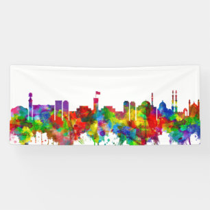 Kabul Afghanistan Skyline Banner