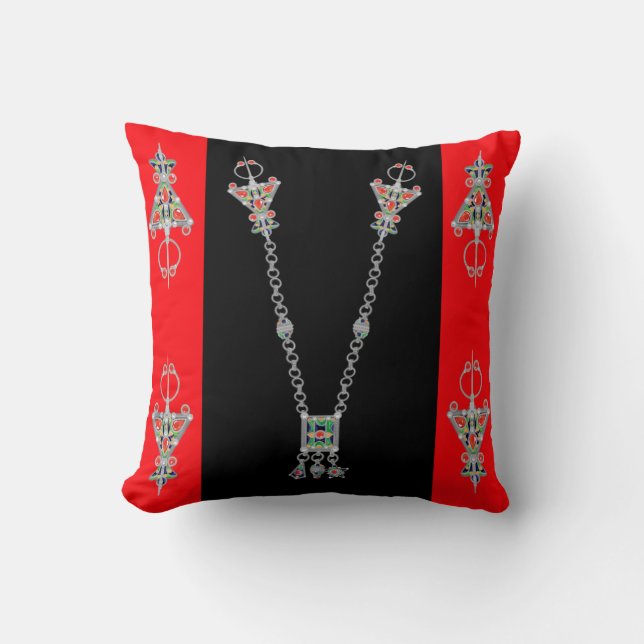 Kabyle jewelry cushion (Front)