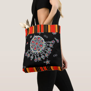 Kabyle jewelry tote bag