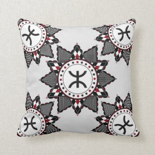 Kabyle pattern cushion