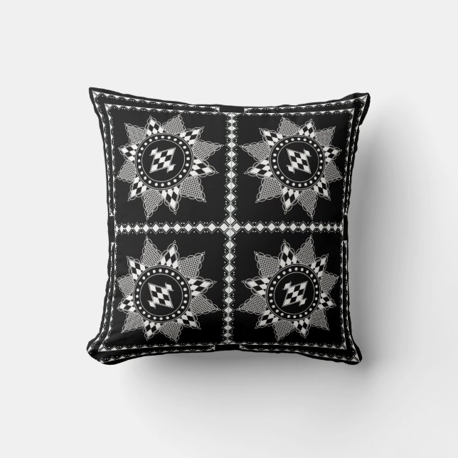Kabyle pattern cushion (Front)
