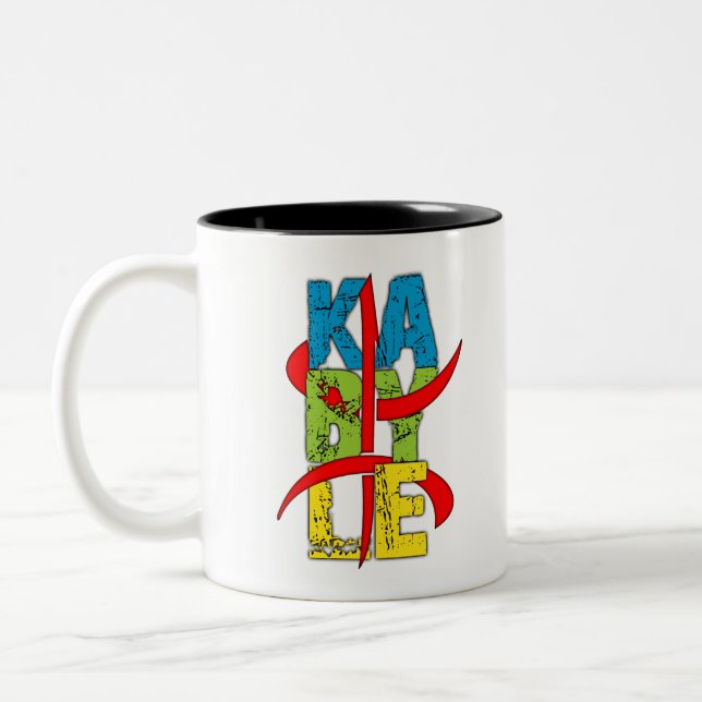 kabyle Two-Tone coffee mug (Left)
