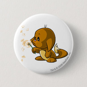 Kacheek Brown 6 Cm Round Badge