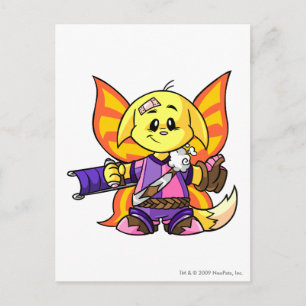 Kacheek Faerieland Player Postcard