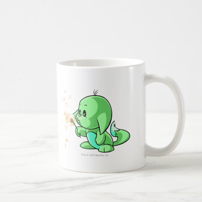 Kacheek Green Coffee Mug (Right)